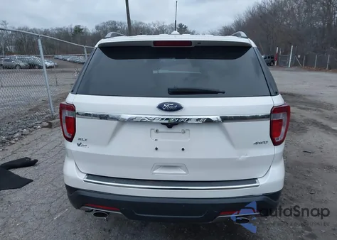 2018 Ford Explorer Xlt из США, поврежденный, VIN 1FM5K8D89JGC50212